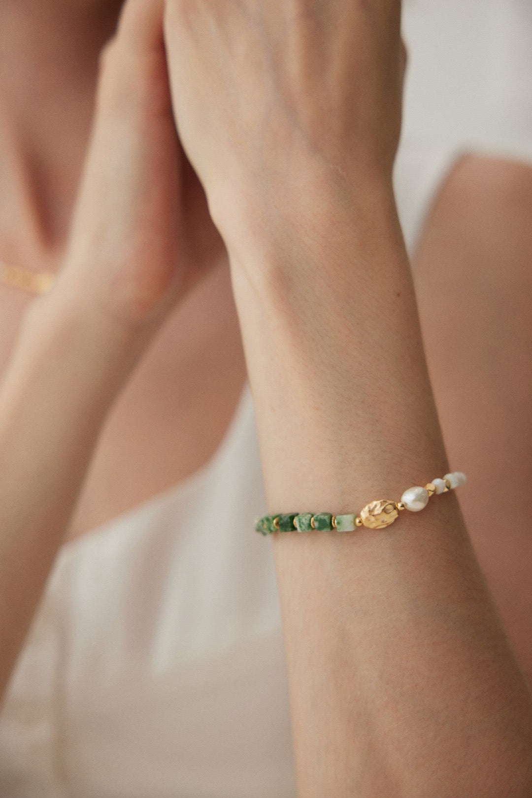 Emerald Tranquility Bracelet