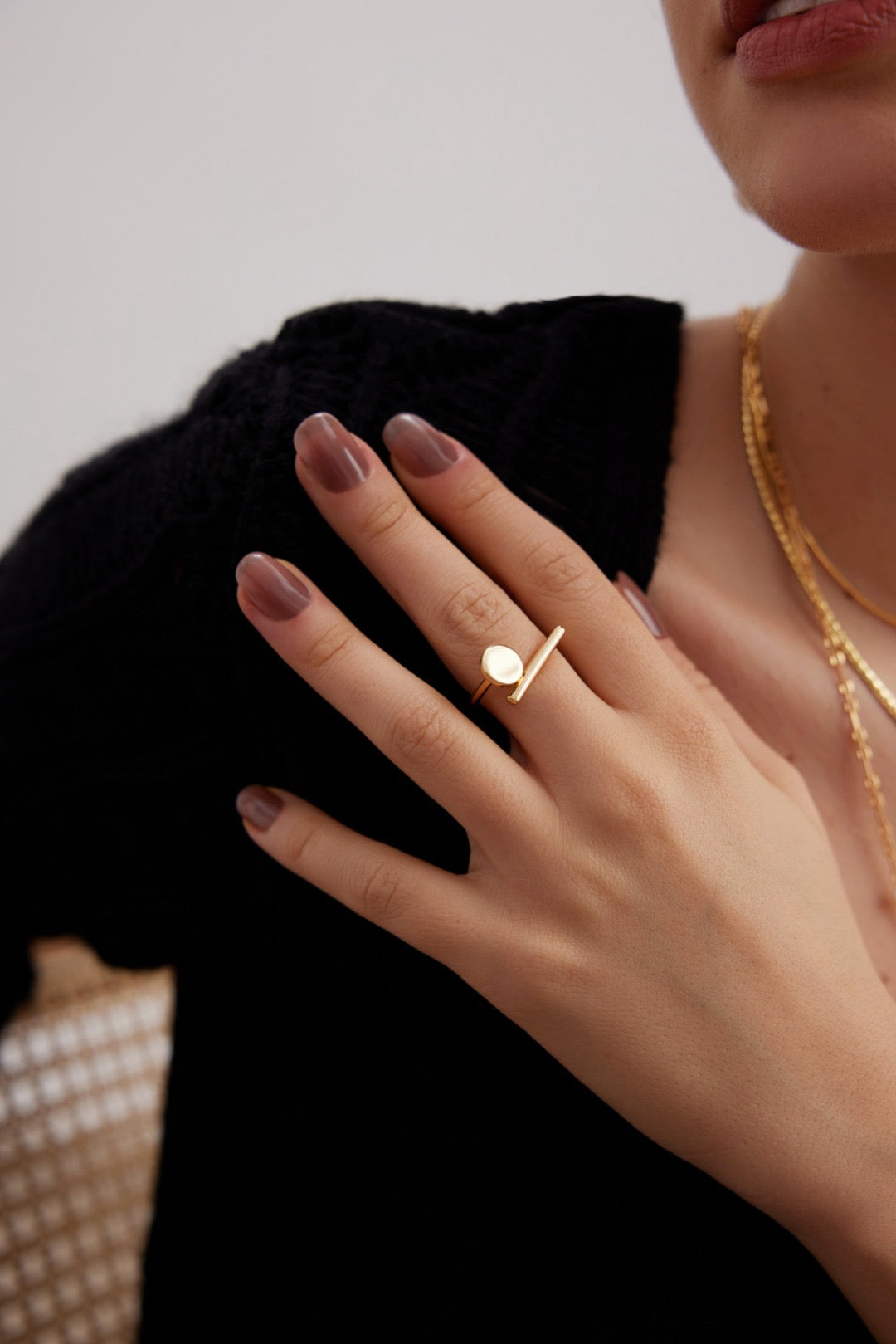 Sleek Silhouette Rings