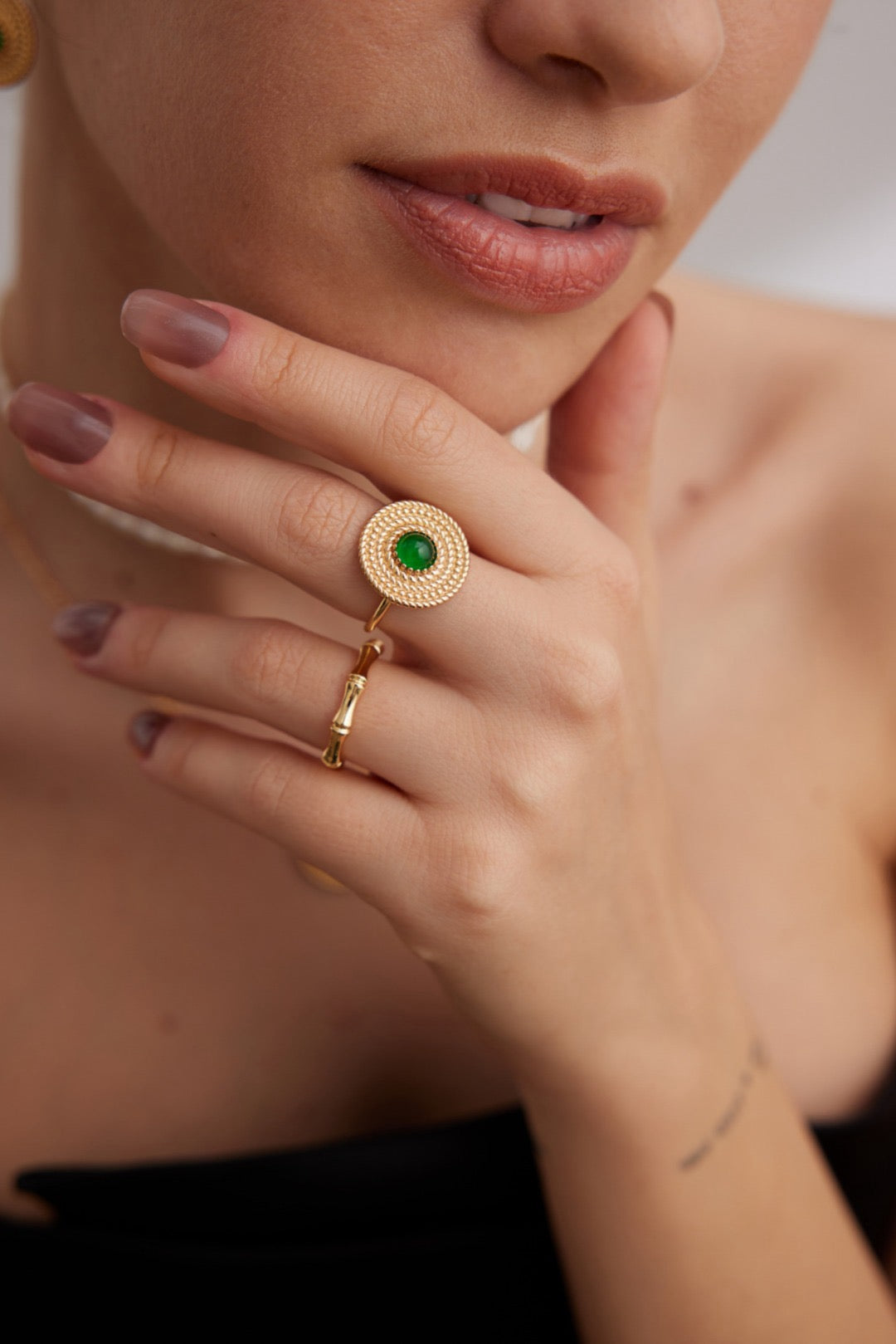 Chalcedony Enchantment Ring