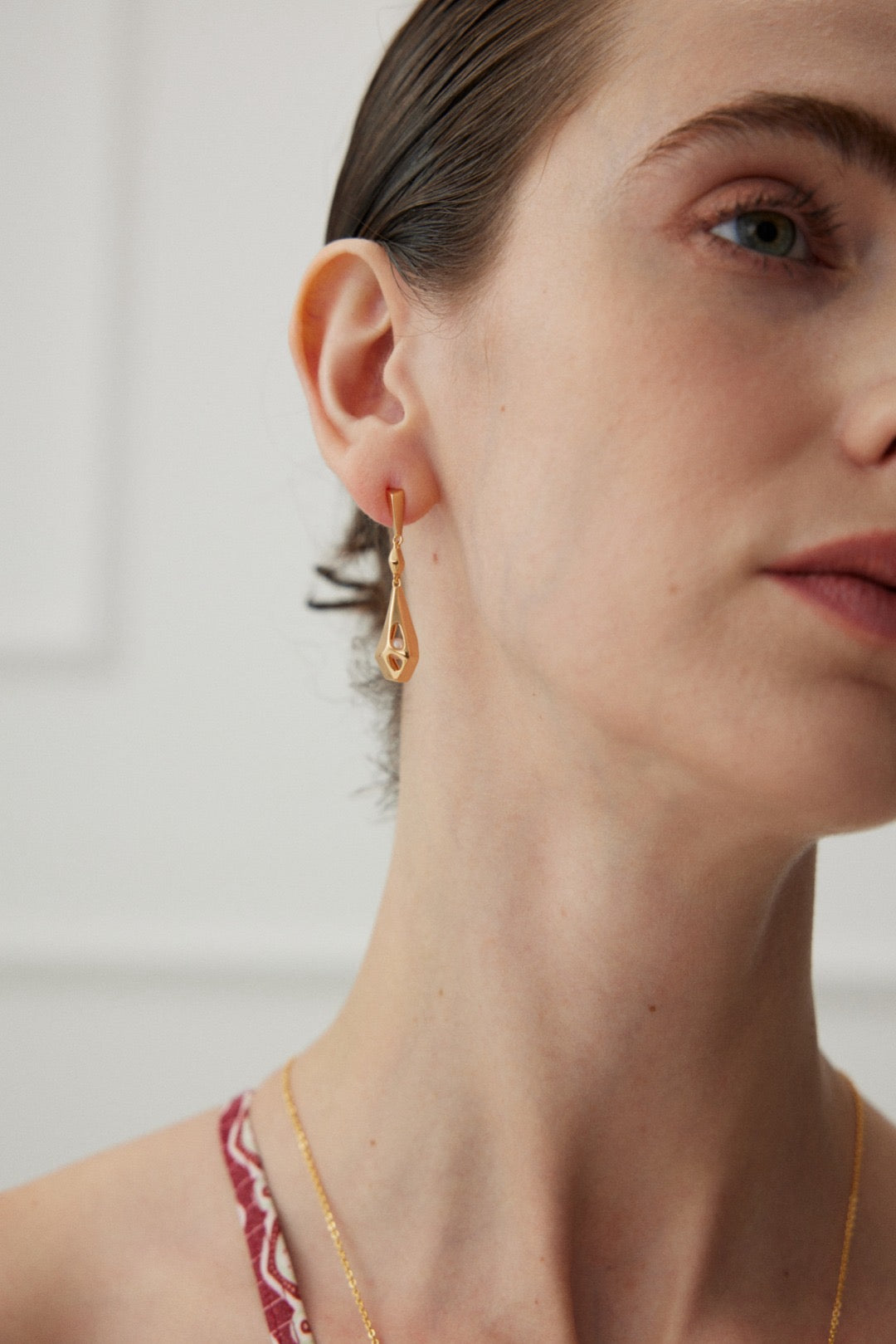 Irregular Shape Drop Earrings