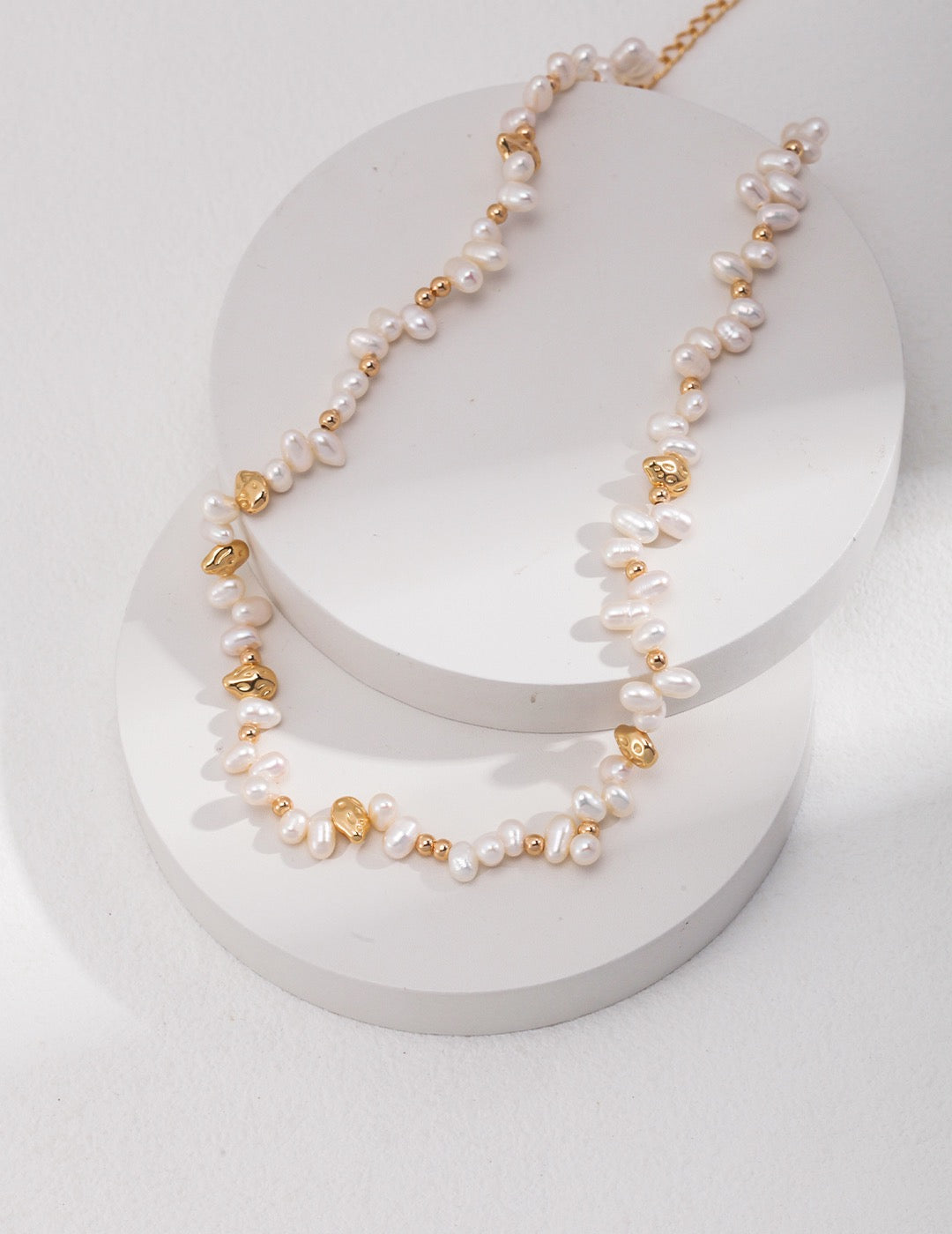 Luminous Pearl Necklace