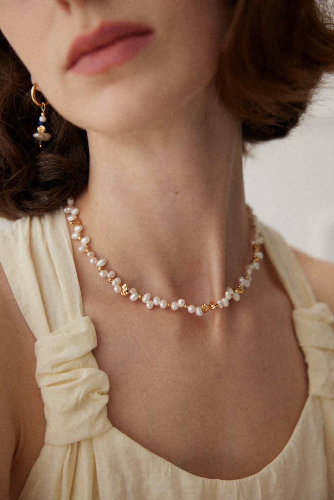 Luminous Pearl Necklace