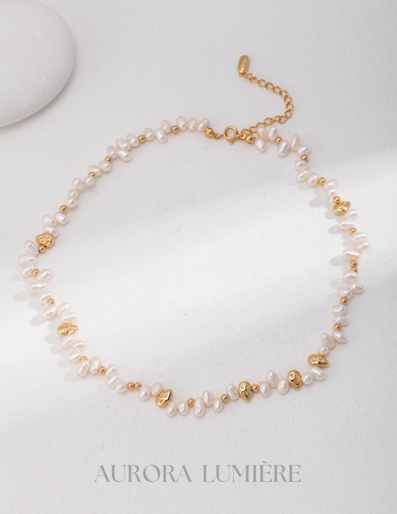 Luminous Pearl Necklace