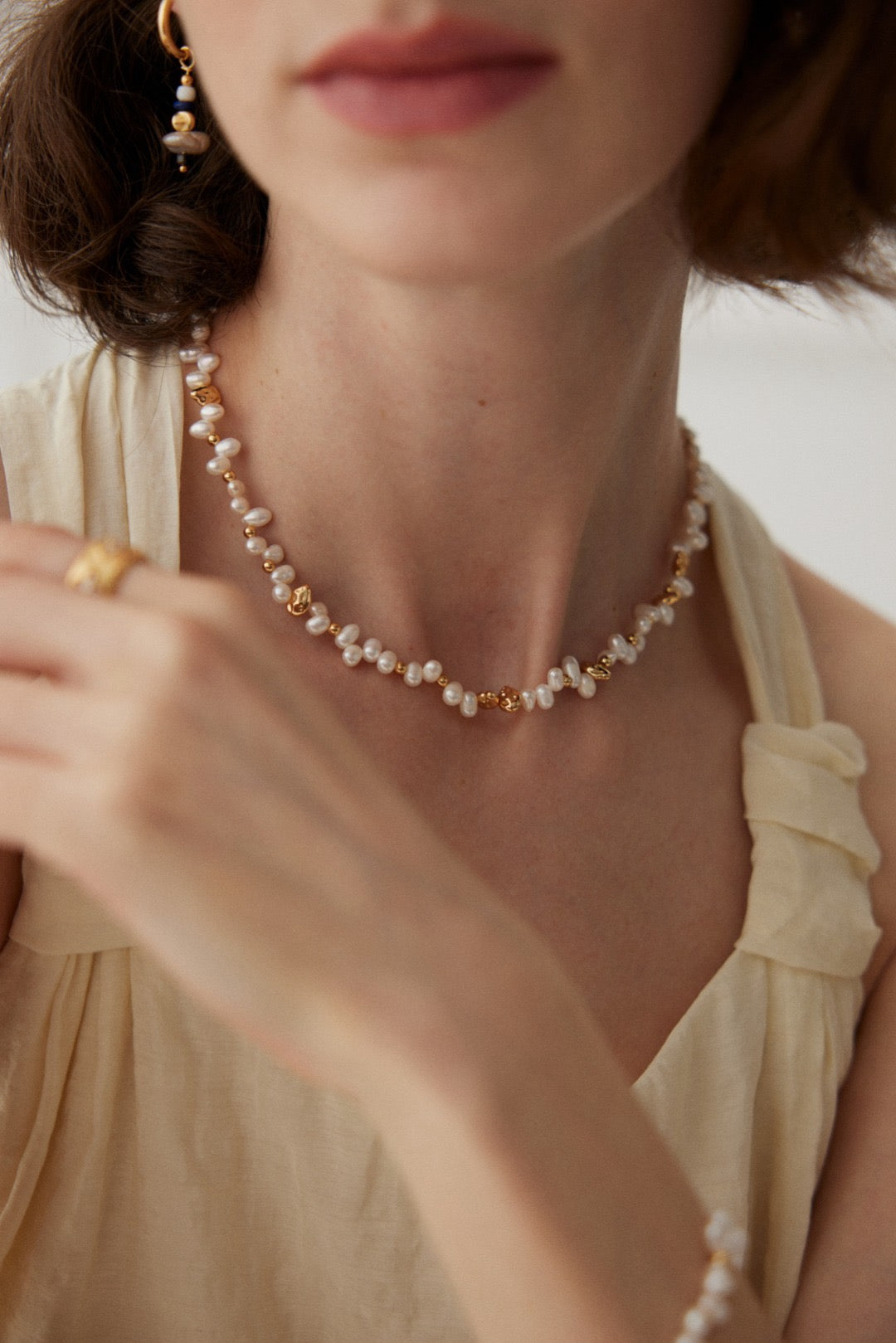 Luminous Pearl Necklace