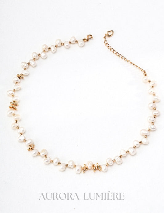 Golden Dewdrop Necklace