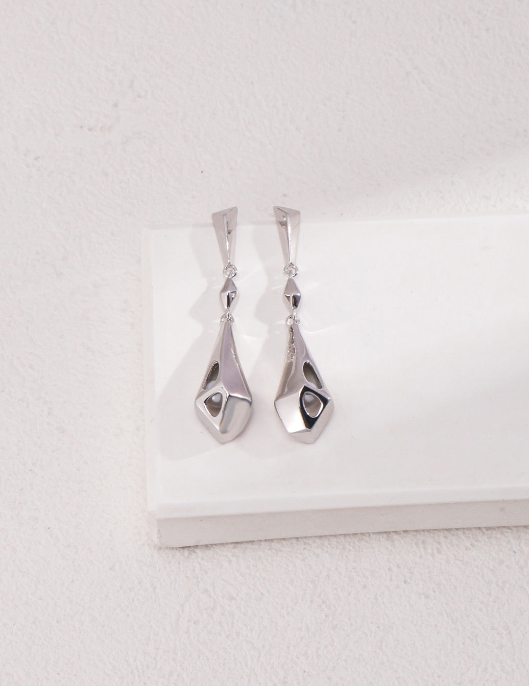 Irregular Shape Drop Earrings