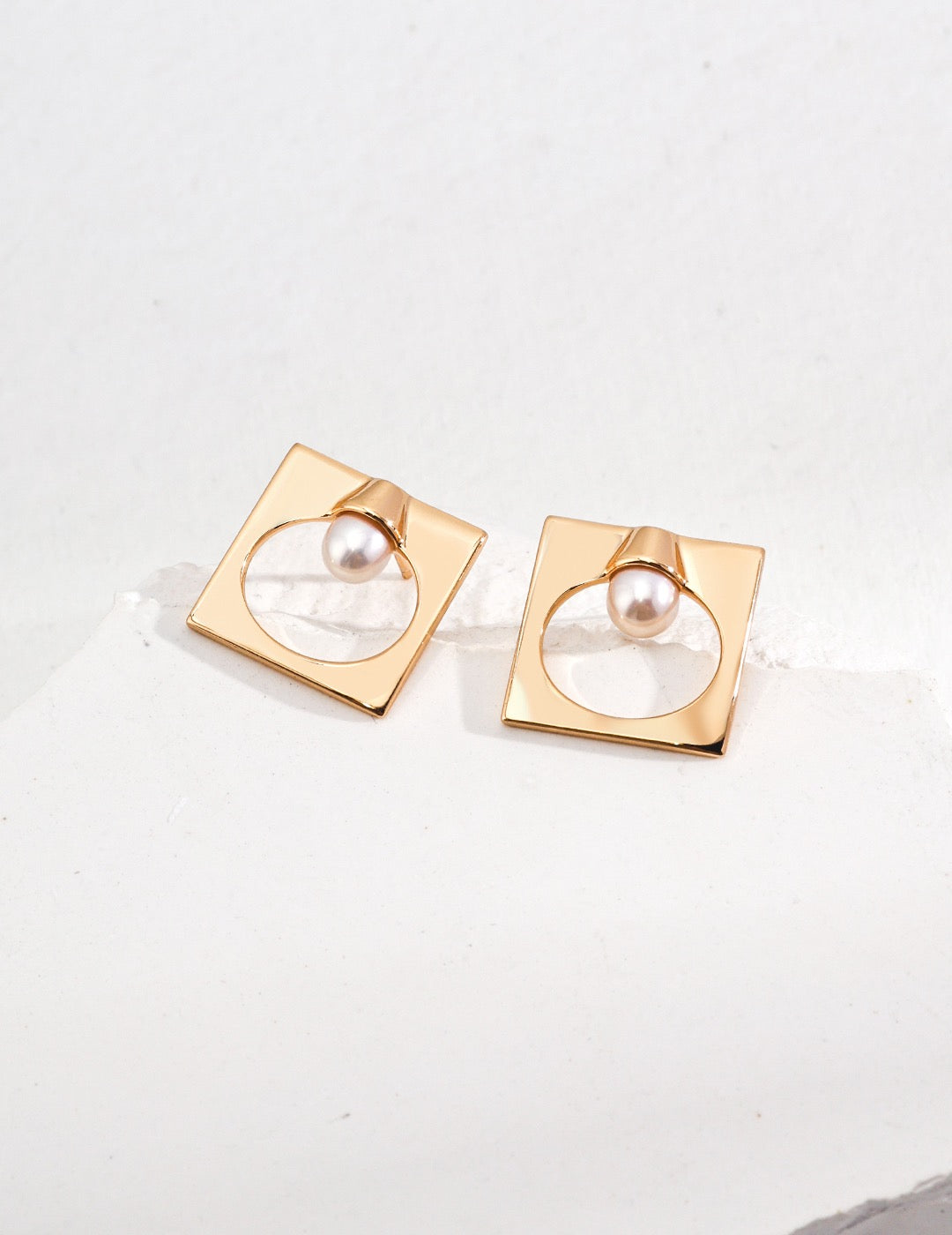 Geometric Elegance Earrings