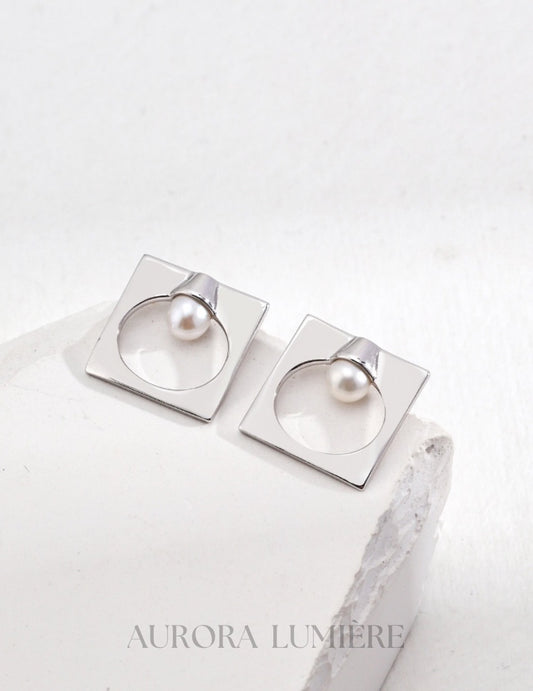 Geometric Elegance Earrings